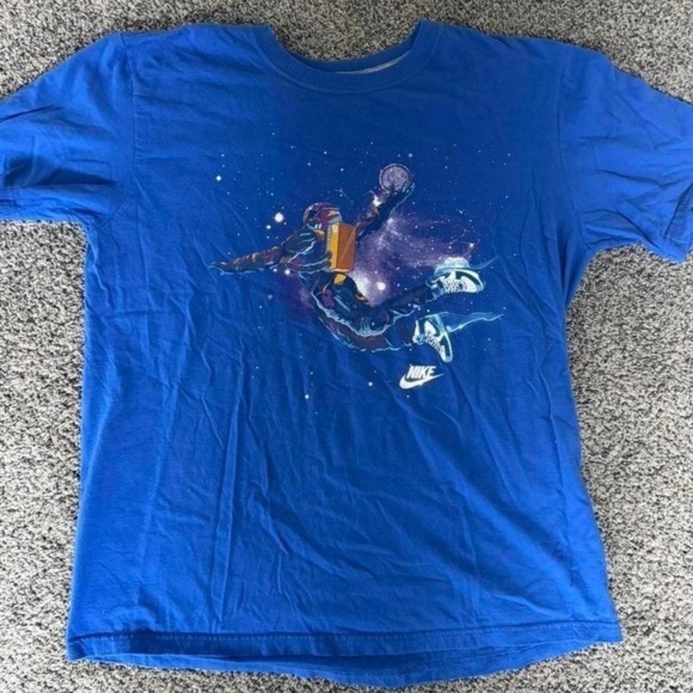 Nike Air blue graphic tee Size M‎ #graphictee